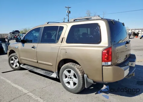 2004 Nissan Armada Se from USA, damaged, VIN 5N1AA08B14N700296